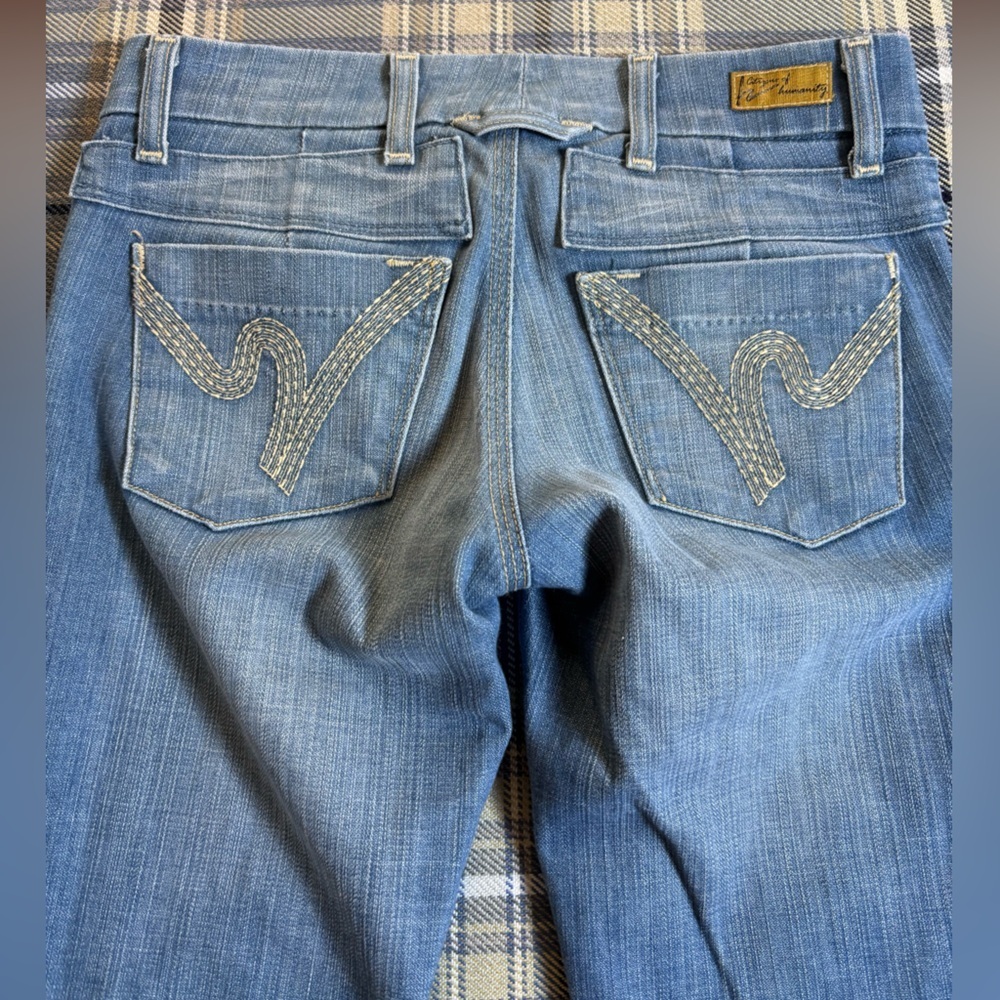 Citizens of Humanity Jerome Dahan Low Waist Stretch Boot Cut Denim Jean 26 - Picture 2 of 11